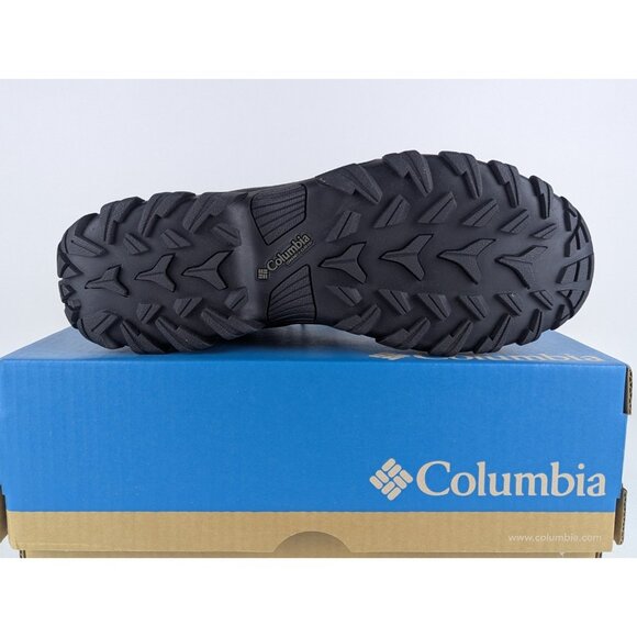 Columbia Newton Ridge Plus II Waterproof Boots Black Men's 13 Amputee Right Shoe - Picture 3 of 7